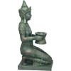 image:imageDesign Toscano EU7334 Thai Princess Asian Kneeling Woman IndoorOutdoor Garden Statue with Offering Bowl 28 Inch Tall Handcast Polyresin Green Bronze Metallic Finish