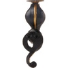image:imageDesign Toscano Elephant African Decor Candle Holder Wall Sconce Sculpture 12 Inch Cast Stone Resin Full Color FinishArt Deco
