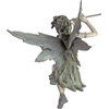 image:imageDesign Toscano Fairy of the West Wind Shelf Sitting Garden Statue 19 Inch Tall Cast Stone Resin Two Tone Stone FinishSet of 2