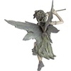 image:imageDesign Toscano Fairy of the West Wind Shelf Sitting Garden Statue 19 Inch Tall Cast Stone Resin Two Tone Stone FinishSingle