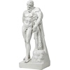 image:imageDesign Toscano Farnese Hercules Greek Hero Man of Strength IndoorOutdoor Garden Statue 30 inches tall Cast Stone Resin Antique Stone FinishHerculese  30 Inch
