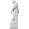 image:imageDesign Toscano Farnese Hercules Greek Hero Man of Strength IndoorOutdoor Garden Statue 30 inches tall Cast Stone Resin Antique Stone FinishHerculese  30 Inch