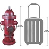 image:imageDesign Toscano Fire Hydrant Statue Puppy Pee Post and Pet StorageFire Hydrant