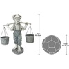 image:imageDesign Toscano Flowers for Felicity Little Girl Garden Statue with Basket Planters Medium 25 Inches Tall Cast Stone Resin Two Tone Stone Finish