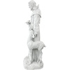 image:imageDesign Toscano Francis of Assisi Blessing Religious Garden Decor Statue with Bird Bath Feeder 19 inches Tall Cast Stone Resin Gray Stone FinishAntique Stone