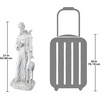 image:imageDesign Toscano Francis of Assisi Blessing Religious Garden Decor Statue with Bird Bath Feeder 19 inches Tall Cast Stone Resin Gray Stone FinishAntique Stone