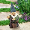 image:imageDesign Toscano Garden Gnome Statue  Digger the Gnome  Outdoor Garden Gnomes  Funny Lawn Gnome StatuesWater Pump Pete
