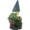 image:imageDesign Toscano Garden Gnome Statue  Digger the Gnome  Outdoor Garden Gnomes  Funny Lawn Gnome StatuesWater Pump Pete