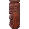image:imageDesign Toscano Grand Tiki Face Kanaloa Teeth IndoorOutdoor Side Table Statue Patio Bar Den 20 inch tall Cast Stone Resin Woodtone FinishFaux Woodtone Finish