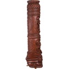 image:imageDesign Toscano Grand Tiki Face Kanaloa Teeth IndoorOutdoor Side Table Statue Patio Bar Den 20 inch tall Cast Stone Resin Woodtone FinishFaux Woodtone Finish