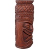 image:imageDesign Toscano Grand Tiki Face Kanaloa Teeth IndoorOutdoor Side Table Statue Patio Bar Den 20 inch tall Cast Stone Resin Woodtone FinishFaux Woodtone Finish