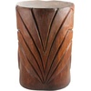 image:imageDesign Toscano Grand Tiki Face Kanaloa Teeth IndoorOutdoor Side Table Statue Patio Bar Den 20 inch tall Cast Stone Resin Woodtone FinishHandcast Polyresin  Woodtone Finish