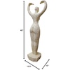 image:imageDesign Toscano GuanYin Patroness of Compassion Asian Decor Outdoor Garden Statue 54 inches Tall Fiberglass Cast Stone Resin Limestone FinishEarth Goddess