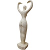 image:imageDesign Toscano GuanYin Patroness of Compassion Asian Decor Outdoor Garden Statue 54 inches Tall Fiberglass Cast Stone Resin Limestone FinishEarth Goddess