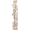 image:imageDesign Toscano GuanYin Patroness of Compassion Asian Decor Outdoor Garden Statue 54 inches Tall Fiberglass Cast Stone Resin Limestone FinishStanding Goddess
