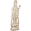 image:imageDesign Toscano GuanYin Patroness of Compassion Asian Decor Outdoor Garden Statue 54 inches Tall Fiberglass Cast Stone Resin Limestone FinishStanding Goddess