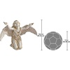 image:imageDesign Toscano In Grace Girl Child Angel Memorial IndoorOutdoor Garden Statue 14 inches wide 24 inches tall Cast Stone Resin Antique Stone FinishHeavens Devotion