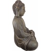 image:imageDesign Toscano Jolly Hotei Laughing Man Asian Decor IndoorOutdoor Garden Statue 26 inches tall Cast Stone Resin Two Tone Stone FinishMeditating Buddha