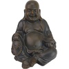 image:imageDesign Toscano Jolly Hotei Laughing Man Asian Decor IndoorOutdoor Garden Statue 26 inches tall Cast Stone Resin Two Tone Stone FinishMedium Laughing Buddha Happy Hotei