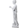image:imageDesign Toscano KY71304 Hebe Greek Woman Patron of Youth IndoorOutdoor Garden Statue Large Size 10 inches Wide 32 inches Tall Handcast Polyresin Antique Stone FinishHebe Large