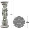 image:imageDesign Toscano KY992 Chatsworth Manor Neoclassical Pedestal Column Plant Stand Antique StoneChatsworth
