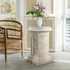 image:imageDesign Toscano KY992 Chatsworth Manor Neoclassical Pedestal Column Plant Stand Antique StoneChelsea