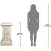 image:imageDesign Toscano KY992 Chatsworth Manor Neoclassical Pedestal Column Plant Stand Antique StoneChelsea