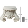 image:imageDesign Toscano KY992 Chatsworth Manor Neoclassical Pedestal Column Plant Stand Antique StoneRococo Plinth
