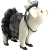 image:imageDesign Toscano Lace and Lard Madame Pig StatueFull Color Finish