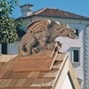 image:imageDesign Toscano Lemont the Lovable Lounger Climbing Black Bear Roof Mount Outdoor Garden Statue 34 Inch Long Cast Stone Resin Woodland Black FinishApex Rooftop Dragon