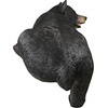 image:imageDesign Toscano Lemont the Lovable Lounger Climbing Black Bear Roof Mount Outdoor Garden Statue 34 Inch Long Cast Stone Resin Woodland Black FinishLemont The Lovable Lounger Black Bear