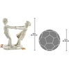 image:imageDesign Toscano Little Girl and Boy Dancing Garden Statue Large Antique StoneLarge