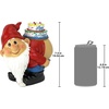 image:imageDesign Toscano Loonie Moonie Happy Birthday Garden Gnome Statue