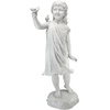 image:imageDesign Toscano Mary Frances and her Feathered Friends Garden Girl Statue