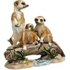 image:imageDesign Toscano Meerkat Gang Outdoor Garden Animal Statue 26 Inch Resin Full Color FinishMeerkat Clan