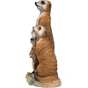 image:imageDesign Toscano Meerkat Gang Outdoor Garden Animal Statue 26 Inch Resin Full Color FinishMeerkat Family