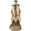 image:imageDesign Toscano Meerkat Gang Outdoor Garden Animal Statue 26 Inch Resin Full Color FinishMeerkat Gang
