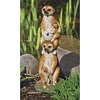 image:imageDesign Toscano Meerkat Gang Outdoor Garden Animal Statue 26 Inch Resin Full Color FinishMeerkat Generation
