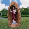 image:imageDesign Toscano Miraculous Medal Madonna Virgin Mary Italian Style Religious IndoorOutdoor Garden Statue 23 Inch Cast Stone Resin Full Color FinishFull Color