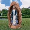 image:imageDesign Toscano Miraculous Medal Madonna Virgin Mary Italian Style Religious IndoorOutdoor Garden Statue 23 Inch Cast Stone Resin Full Color FinishMulticolor