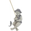 image:imageDesign Toscano NG32122 Frederic the Little Fisherman of Avignon Lightweight Polyresin Statue 15 Inch Two Tone StoneFrederic the Little Fisherman