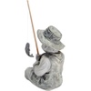 image:imageDesign Toscano NG32122 Frederic the Little Fisherman of Avignon Lightweight Polyresin Statue 15 Inch Two Tone StoneFrederic the Little Fisherman