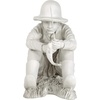 image:imageDesign Toscano NG32122 Frederic the Little Fisherman of Avignon Lightweight Polyresin Statue 15 Inch Two Tone StoneGone Fishing Fisherman