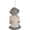 image:imageDesign Toscano NG32122 Frederic the Little Fisherman of Avignon Lightweight Polyresin Statue 15 Inch Two Tone StoneMedium Nellies Big Catch