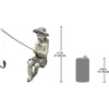 image:imageDesign Toscano NG32122 Frederic the Little Fisherman of Avignon Lightweight Polyresin Statue 15 Inch Two Tone StoneSmall Nellies Big Catch
