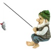 image:imageDesign Toscano NG32122 Frederic the Little Fisherman of Avignon Lightweight Polyresin Statue 15 Inch Two Tone StoneZiggy the Fishing Gnome