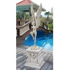 image:imageDesign Toscano NG33765 Remembrance and Redemption Angel Religious Garden Statue Medium 15 Inch IvoryHEAVENS FREE FALL
