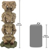 image:imageDesign Toscano NG33769 HearNo SeeNo SpeakNo Evil Stacked Elephants1 piece