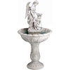 image:imageDesign Toscano Natures Blessed Prayer Francis of Assisi Fountain Outdoor Water Feature Statue 29 inch Cast Stone Resin Antique Stone FinishHeavenly Moments