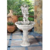 image:imageDesign Toscano Natures Blessed Prayer Francis of Assisi Fountain Outdoor Water Feature Statue 29 inch Cast Stone Resin Antique Stone FinishHeavenly Moments